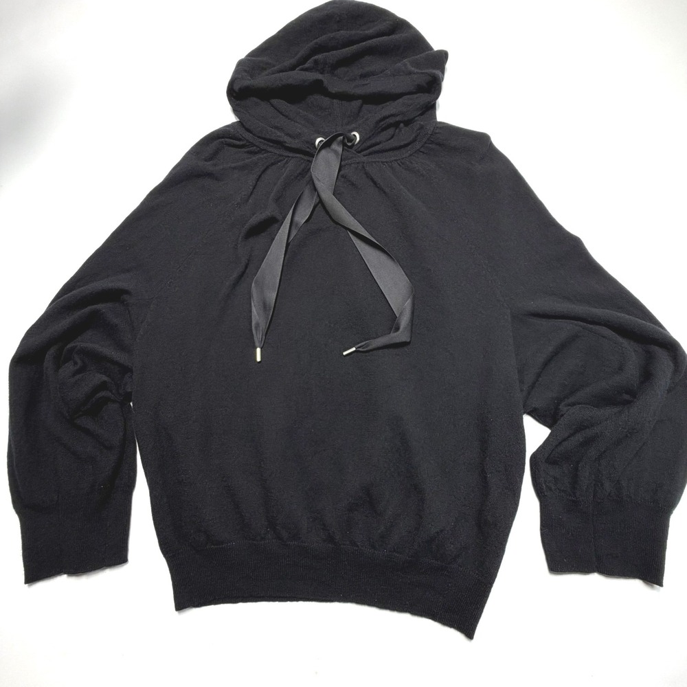 Autumn Cashmere 100% Cashmere Hooded Sweater L